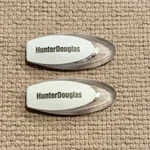 Pair Of Hunter Douglas Plastic Tassels For Ultra-glide Blinds New. Fixed Price $18.00.