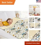 Cooling Ivory Forest Weighted Blanket Lbs Youth-friendly 36"X48" Comfort. Fixed Price $47.99.