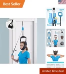 Neck Traction Device Cervical Stretcher For Pain Relief Spine Decompression. Fixed Price $63.40.