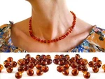 Genuine Baltic Amber Necklace For Women & Kids, Natural Handmade Jewelry. Fixed Price $19.99.