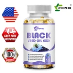 Black Seed Oil Capsules - 100% Pure Organic Cold Pressed Cumin Nigella Sativa. Fixed Price $13.65.