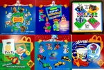 1990'S Mcdonald's Happy Meal Toys Translite Sign 14" You Pick; Muppets, Tonka. Fixed Price $12.00.