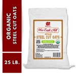 War Eagle Mill Organic Steel Cut Oats, 25 Lb Bag. Fixed Price $69.98.