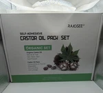 Rajosee Organic Castor Oil Pack Set 8 Fl Oz & 32 Anti-leakage Patches. Fixed Price $17.99.