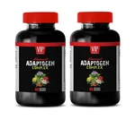 Herbal Remedies - Adaptogen Complex Energy Stamina 2 Bottles. Fixed Price $31.73.