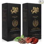 2 Boxes Rich Gold Black Coffee, Reishi, Ganoderma, Mushroom, 60 Sachets. Fixed Price $44.99.