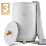Vevor 20L Towel Warmer Bucket With Led Light Timer And Temperature Setting Gray. Fixed Price $65.77.