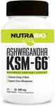Nutrabio Ashwagandha KSM-66 90CAPS Balances Cortisol Levels. Fixed Price $29.99.