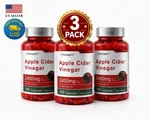 3 Pack Apple Cider Vinegar 2400MG 450 Caps Weight Loss Detox Gut Health Usa. Fixed Price $42.99.