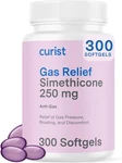 Curist Gas Relief Simethicone 250 Mg Softgels (300 Count (pack 1). Fixed Price $35.94.