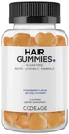 Codeage Hair Gummies, Biotin 5000 Mcg, Sugar Free Growth 60 Count (pack Of 1). Fixed Price $50.90.
