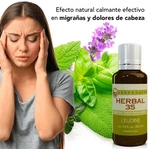 Leudine Herbal 35 Oil. Aceite Para Alivio Inmediato De Migra Y Estr. Fixed Price $27.99.