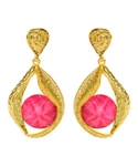 New Amrita Singh Chandelier Pierced Clip On Earrings Or Bangle Bracelet. Fixed Price $49.99.