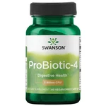 Swanson PROBIOTIC-4 3 Billion Cfu 60 Vegan Caps Supplement Support Natural New. Fixed Price $11.09.