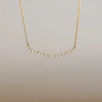 Beautiful Designer Round Natural Diamond Dainty Women Pendant 14K Yellow Gold. Fixed Price $1407.89.