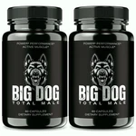 Big Dog Total Male Pills, Advanced Health Support Formula Men - 2 Pack. Fixed Price $29.95.