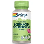 Solaray True Herbs Echinacea Goldenseal 500MG - Immune Support 100CT Veg Caps. Fixed Price $29.99.