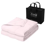Zonli Weighted Blanket For Adults (60"X80", 15LBS,LIGHT Pink) Queen Size High.... Fixed Price $82.91.