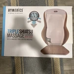 Homedics Shiatsu Back Massager Cushion Heat 3D Chair Pad Tested Works. Fixed Price $50.00.