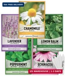Gardeners Basics, Herbal Tea Seeds For Planting Indoors And Outdoors 5 Variety. Fixed Price $15.55.