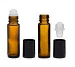 Amber 10 Ml 1/3 Oz Glass Roll-on Bottles Aromatherapy Oil Roller Ball. Fixed Price $246.90.