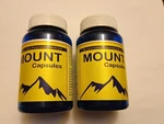 Mount Capsules 2 Bottles, New. Fixed Price $75.00.