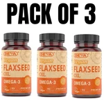 Deva Vegan Premium Flaxseed Oil Supplement 90 Capsules (pack Of 3). Fixed Price $38.00.