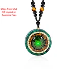Day Up Orgonite Necklace - Sri Yantra Pendant Size 3.6*1CM, Style. Fixed Price $38.95.