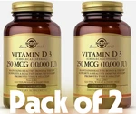 Solgar Vitamin D3 (cholecalciferol) 10000 Iu - 120 Tablet Pack Of Exp 03/2028. Fixed Price $26.89.
