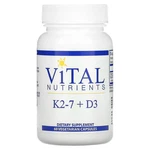 X Vital Nutrients, Vitamin D3 + K2, 60 Vegetarian Capsules-worldwide. Fixed Price $116.92.