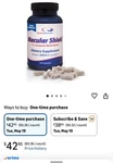 Doctor Advantage Macular Shield Eye Vitamins Plus Multivitamin 120 Capsules. Fixed Price $65.00.