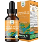 Natures Craft Liquid Vitamin D3 With K2 For Adults - Organic Drops 2000IU 60ML. Fixed Price $26.99.