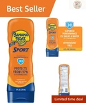 Sport Ultra Spf 30 Sunscreen Lotion - Water Resistant 8 Fl Oz For All Skin Types. Fixed Price $12.99.