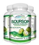 Soursop Graviola Immune Support Antioxidant 2000 Mg 90 Caps Annona Muricate. Fixed Price $17.90.