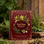 The Natural Healing Handbook, Spiral-bound Guide For Herbal Remedies. Fixed Price $7.95.