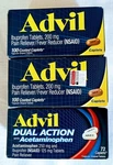 Advil Mix Lot 3 Pack= 272 Caplets Pain Reliever Fever Reducer Exp 12/2027. Fixed Price $20.89.