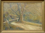 Unknown Naturalist /old Tree The Park /oil Painting Around 1900. Fixed Price $148.85.