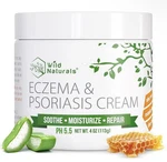Wild Naturals Eczema Psoriasis Cream For Dry, Irritated Skin, 15-IN-1. Fixed Price $39.49.