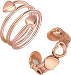 Feraco 2PCS Copper Rings For WOMEN,99.99% Pure Magnetic Thumb With. Fixed Price $14.34.