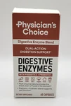 Physician's Choice Digestive Enzymes - 60 Capsules Probiotic Physicians. Fixed Price $14.65.