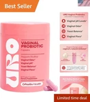 Uro Vaginal Probiotics For Women Ph Balance With Prebiotics & Lactobacillus P.... Fixed Price $60.29.