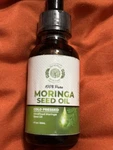 Mother Nature Organic Moringa Seed Oil 100% Pure Cold-pressed Unrefined Fl Oz. Fixed Price $35.99.
