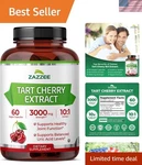 Superior 10:1 Concentrated Tart Cherry Extract 60 Capsules, Non-gmo. Fixed Price $21.59.