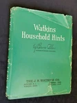 1941 Watkins Household Hints Elaine Allen Jr Cooking First Aid Home. Fixed Price $18.25.