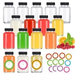 Starside 4 Oz Glass Ginger Shots Bottles With CAPS,16 Pack 120 Ml Juice .... Fixed Price $35.64.