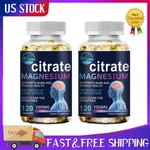2 Bottles Magnesium Citrate Capsules 1000MG Super Strong Effective Vegan. Fixed Price $21.99.