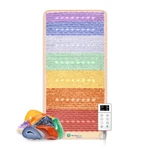 Healthyline Rainbow Gemstone Far Infrared Heating Pad Pemf Photon Lights 5024. Fixed Price $989.00.