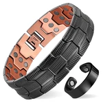 Magenergy Copper Bracelet For Men 3X Strength Magnetic 99.99 Pure. Fixed Price $43.32.