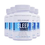5-PACK Relaxium Sleep Natural Dietary Supplement For Better (300 Capsules). Fixed Price $59.95.