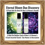 Eternal Bloom Duo Discovery BUNDLE-6 & Women's Oil Roll-on Perfume. Fixed Price $29.99.